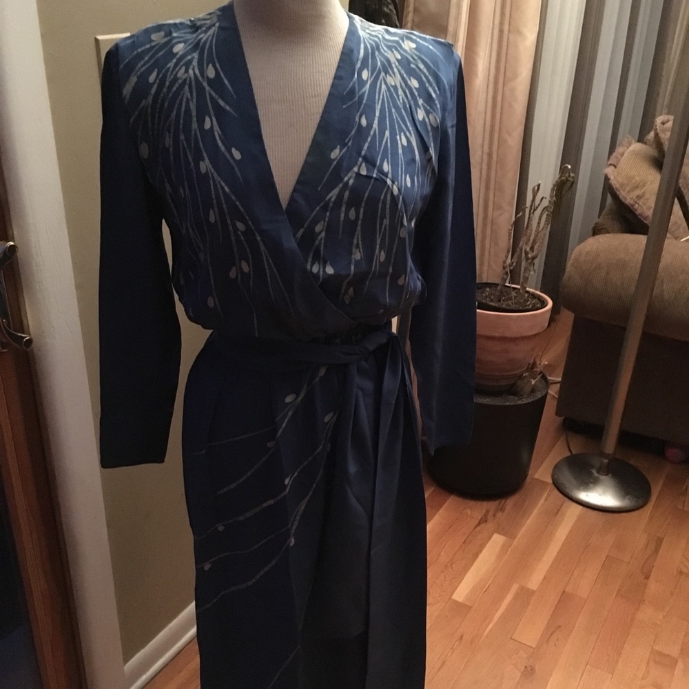Women’s Cache silk batik dress